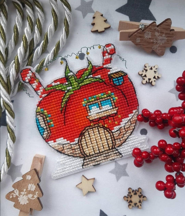 Tomato - PDF Cross Stitch Pattern - Wizardi