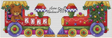 Toy Locomotive - PDF Cross Stitch Pattern - Wizardi