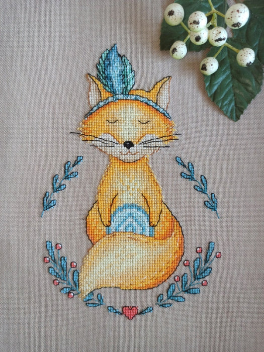 The wisdom of the fox - PDF Cross Stitch Pattern