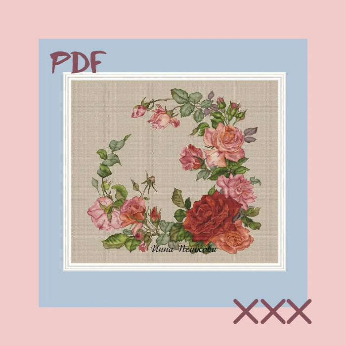 Idyll - PDF Cross Stitch Pattern