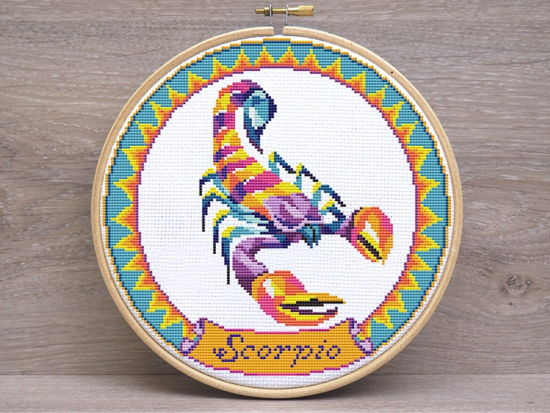 Scorpio - PDF Cross Stitch Pattern