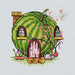 Watermelon - PDF Cross Stitch Pattern - Wizardi