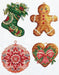Winter Decorations JK043L Counted Cross-Stitch Kit - Wizardi