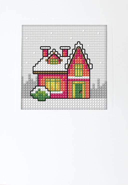Winter house 6311 Counted Cross-Stitch Kit - Wizardi