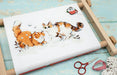 Winter Kitties L8813 Counted Cross Stitch Kit - Wizardi