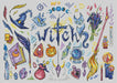 Witch Sampler - PDF Cross Stitch Pattern - Wizardi