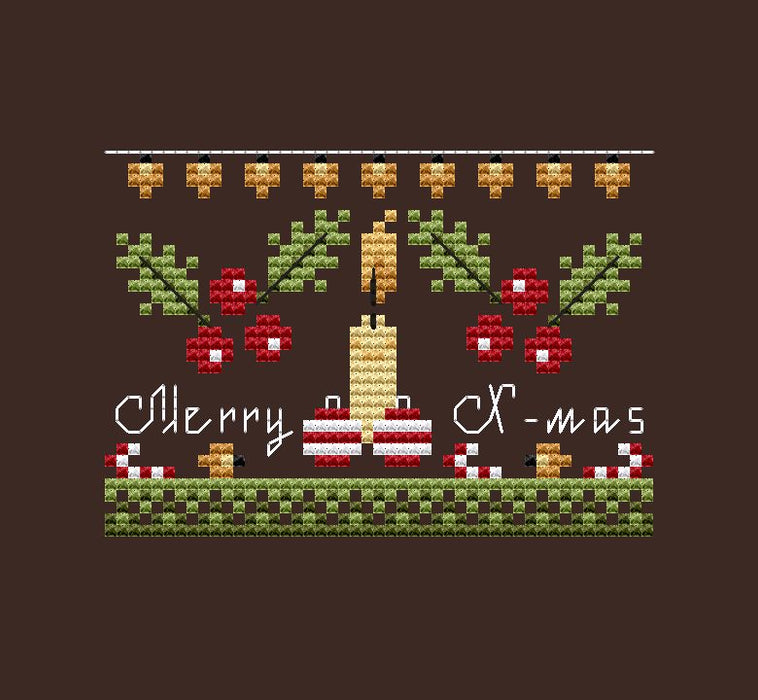 Merry X-mas - PDF Cross Stitch Pattern