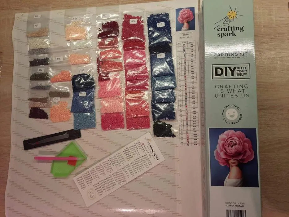 Citrus Fresh CS281 5.9 x 7.9 inches Crafting Spark Diamond Painting Kit - Wizardi