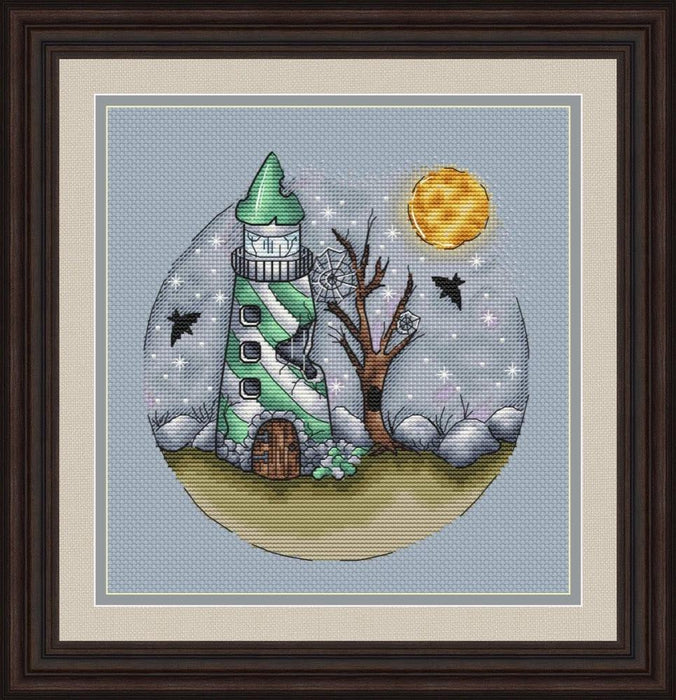 Abandoned Lighthouse - PDF Cross Stitch Pattern - Wizardi