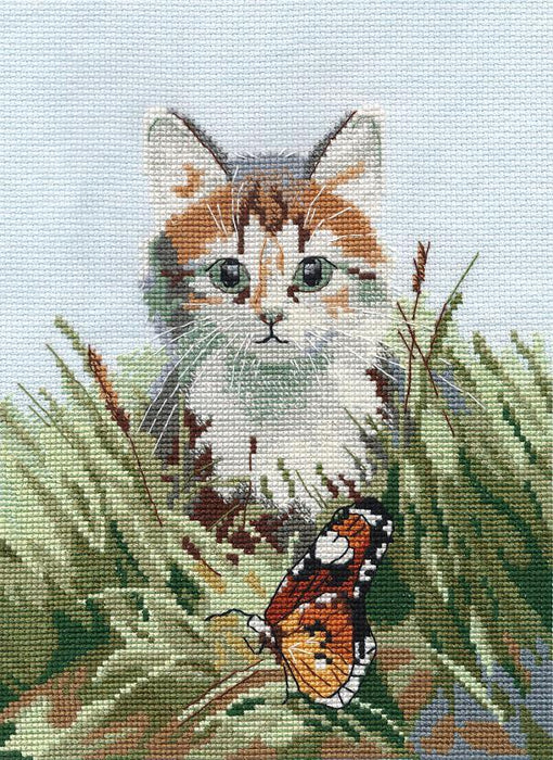  VIGEGU Cross Stitch Kits For Adults - Stamped Cross Stitch  Kits,DIY Cat Needlepoint Kits For Adults Beginners Counted Embroidery Kits  Cross Stitch Supplies Patterns Crafts Decor