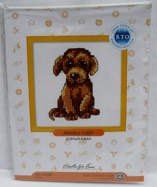 Amiable Tobby H240 Counted Cross Stitch Kit - Wizardi