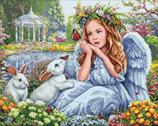 Angel and Doves WD2405 14.9 x 18.9 Inches Wizardi Diamond Painting Kit