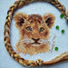Animal Portraits. Lion Cub 0-194 Counted Cross-Stitch Kit - Wizardi