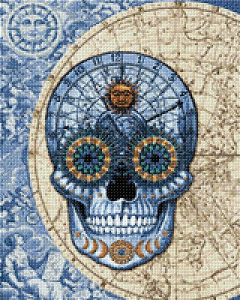 Crafting Spark Diamond Painting Kit Astrology Skull CS2573 14.9 x 18.9 in - Assorted