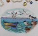At the Pier M-557 / SM-557 Counted Cross-Stitch Kit - Wizardi