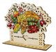 Autumn Bouquet O-019 Counted Cross Stitch Kit on Plywood - Wizardi