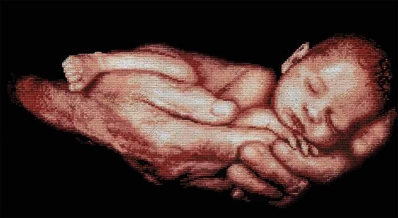 Baby SNV-362 Counted Cross Stitch Kit - Wizardi