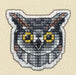 Badge-owl 1095 Plastic Canvas Counted Cross Stitch Kit - Wizardi