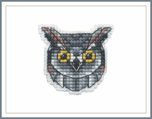 Badge-owl 1095 Plastic Canvas Counted Cross Stitch Kit - Wizardi