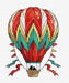 Balloon M-353 / SM-353 Counted Cross-Stitch Kit - Wizardi