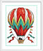 Balloon M-353 / SM-353 Counted Cross-Stitch Kit - Wizardi