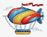 Balloon M-365 / SM-365 Counted Cross-Stitch Kit - Wizardi