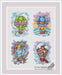 Balloons. All 4 Seasons - PDF Cross Stitch Pattern - Wizardi