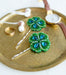 Bead Embroidery Decoration Kit Clover for good luck ADH-006 - Wizardi