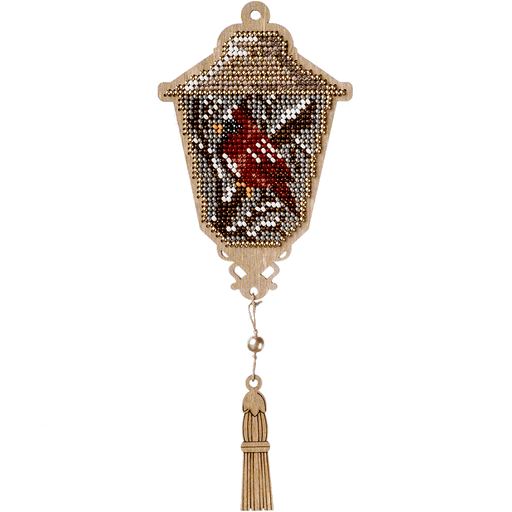 Bead embroidery kit on wood FLK-450 - Wizardi