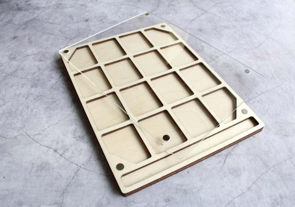 Bead Organizer Sraight 2 OP-186 - Wizardi