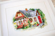 Beautiful Country House BU4005L Counted Cross-Stitch Kit - Wizardi