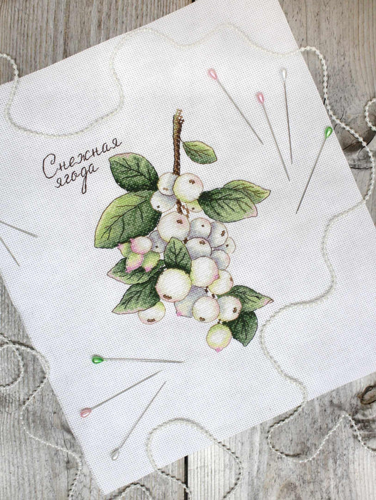Berries SNV-662 Counted Cross Stitch Kit - Wizardi