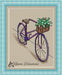 Bicycle - PDF Counted Cross Stitch Pattern - Wizardi