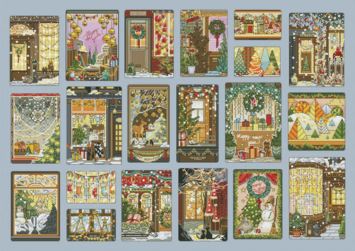 Big Christmas Sampler - PDF Cross Stitch Pattern - Wizardi