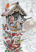 Bird House B2399L Counted Cross-Stitch Kit - Wizardi