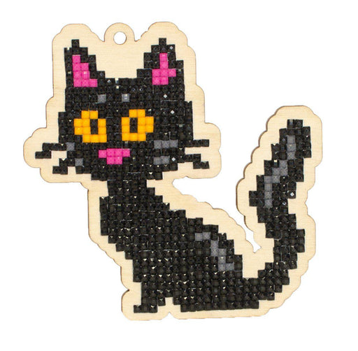 New Halloween Diamond Kit, Black Cat Diamond Painting
