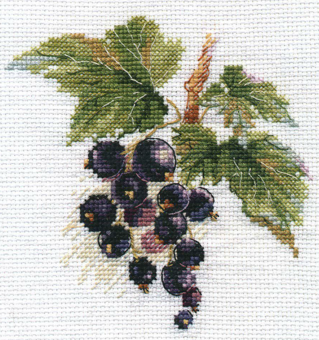 Black Currant 0-141 Counted Cross-Stitch Kit - Wizardi