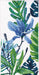 Blue flower M748 Counted Cross Stitch Kit - Wizardi