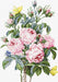 Bouquet of roses B2373L Counted Cross-Stitch Kit - Wizardi