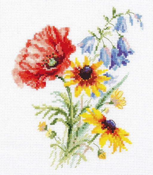 Counted Cross Stitch Kit Early Evening In Avola L8021 Needlework