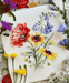 Bouquet with Poppy 2-48 Counted Cross-Stitch Kit - Wizardi