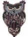 BP-209C Beadwork kit for creating brooch Crystal Art "Owl" - Wizardi