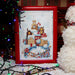 BT-257C Counted cross stitch kit Crystal Art "Gingerbread house" - Wizardi
