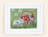 Bunny Cross stitch pattern PDF for instant download Digital counted cross stitch chart DMC Cross stitch design Rabbit Spring Summer Garden - Wizardi