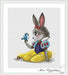 Bunny Snow White - PDF Cross Stitch Pattern - Wizardi