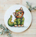 Cat in the Dragon Suit. Kitten - PDF Cross Stitch Pattern - Wizardi