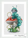 Caterpillar. Alice in Wonderland - PDF Cross Stitch Pattern - Wizardi