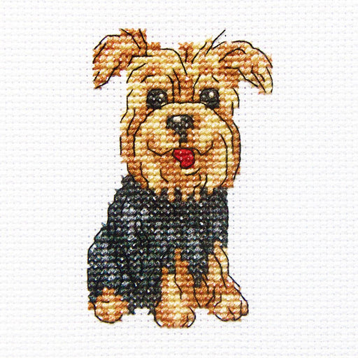 Cheerful Archie H238 Counted Cross Stitch Kit - Wizardi
