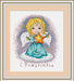 Christmas Angel Counted Cross Stitch Chart - Free Pattern for Subscribers - Wizardi