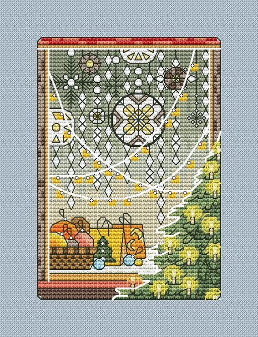 Christmas Card 8 - PDF Cross Stitch Pattern - Wizardi